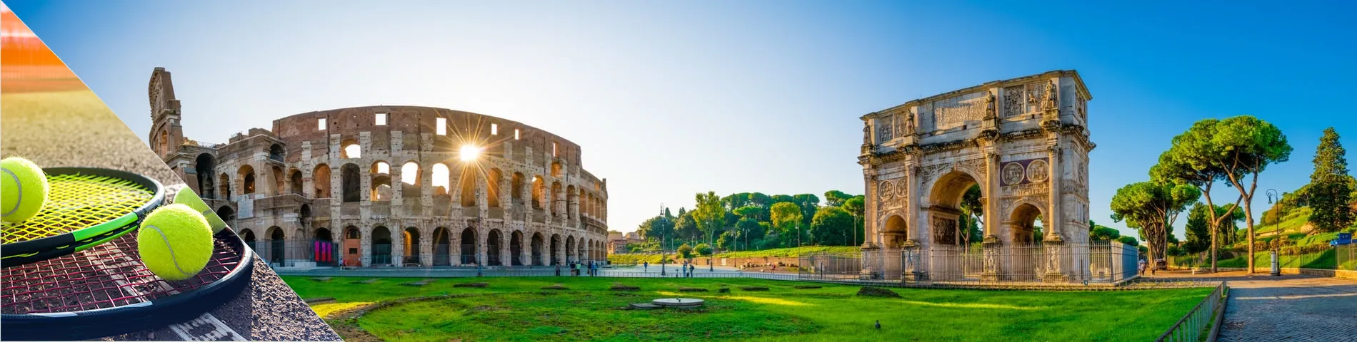Rím - Taliančina a tenis