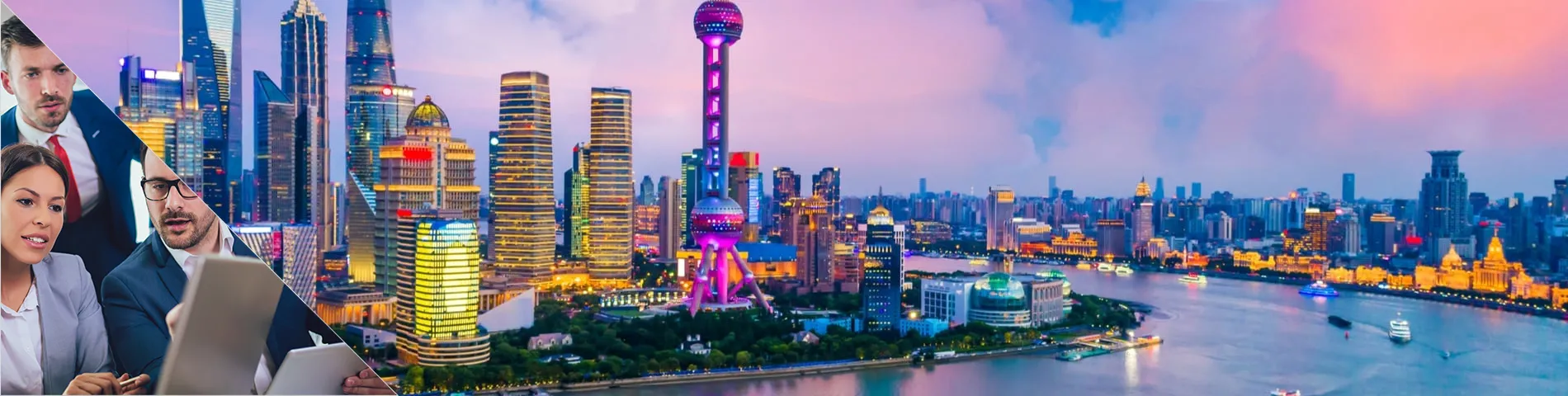 Shanghai - Combinaison Standard & Business en Groupe 
