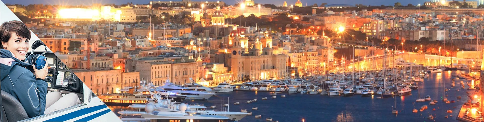 Valletta - Angličtina a Letectví