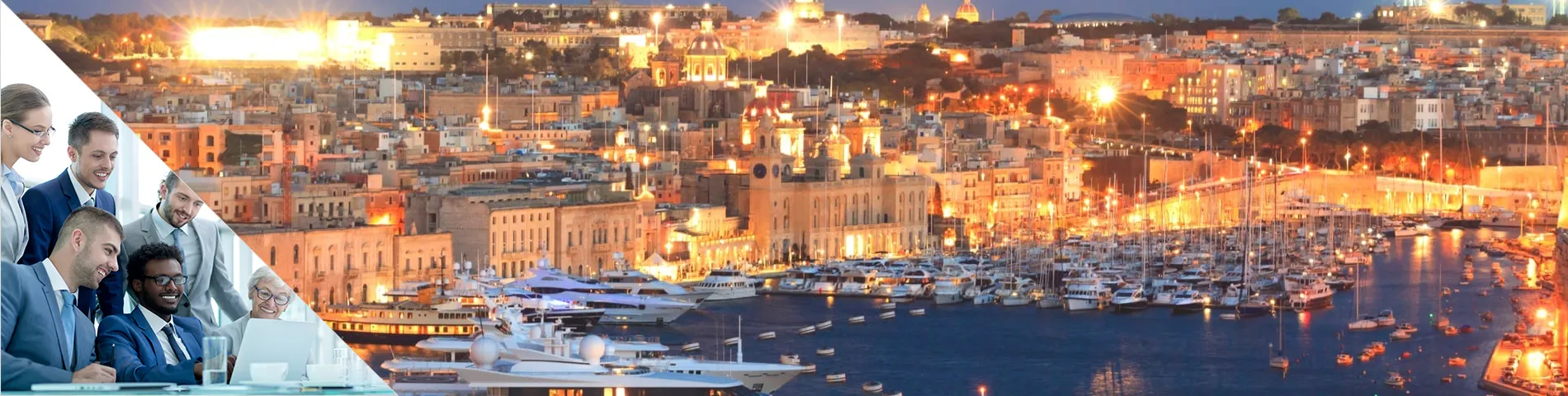 Valletta - Business Gruppe