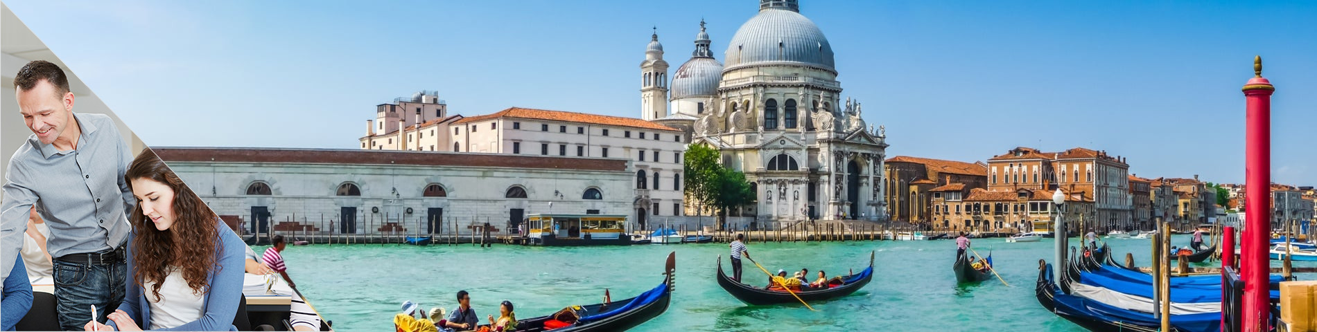 Венеція - Комбіновані курси: Групові + Індивідуальні заняття