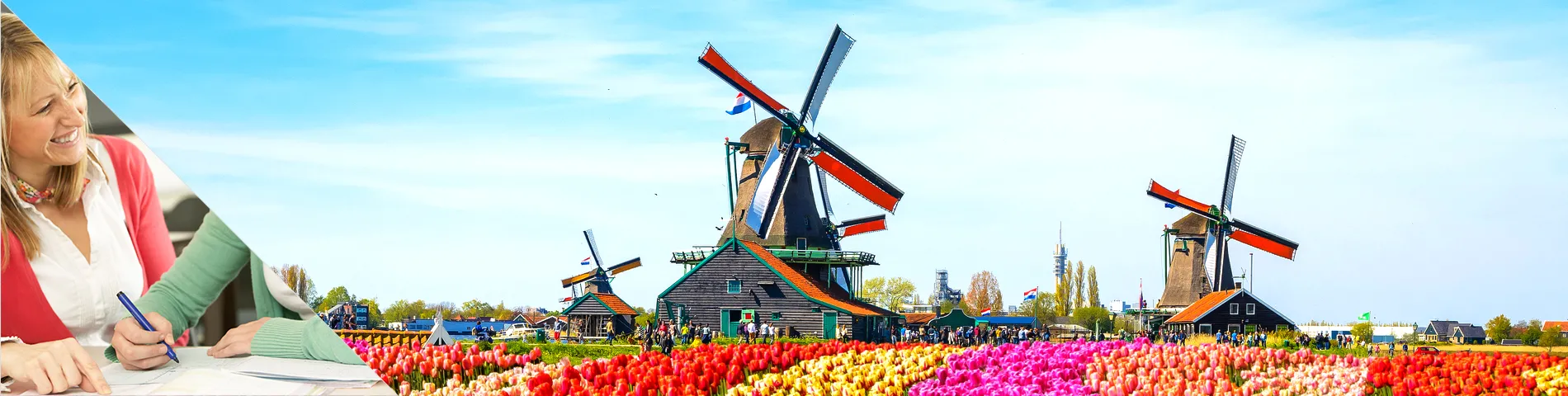 ประเทศเนเธอร์แลนด์ - เรียนและพักที่บ้านครู