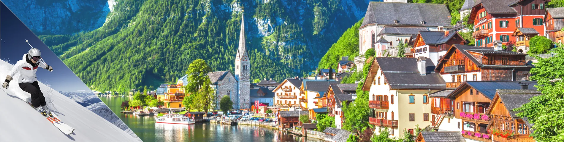 Schweiz - Tyska & skidåkning