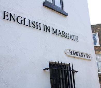 English in, Margate