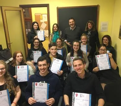 Language in Italy, Rom