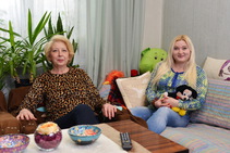 Exempelbild av bostadskategorin som Kiev Language School anordnar.