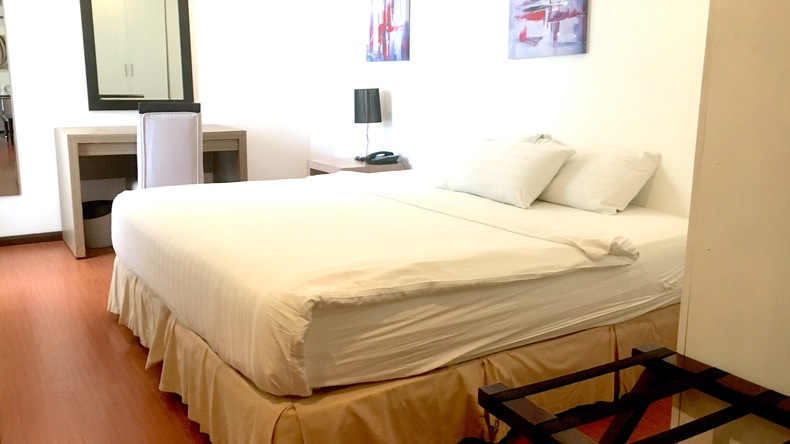 Eenpersoonskamer in het hotel Prestigio