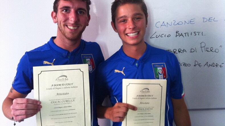 Alunos com certificados