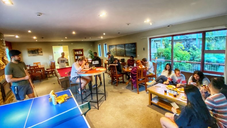 Student Residence - lounge