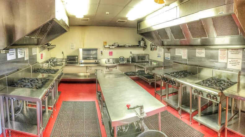 Student Residence - Communal kitchen