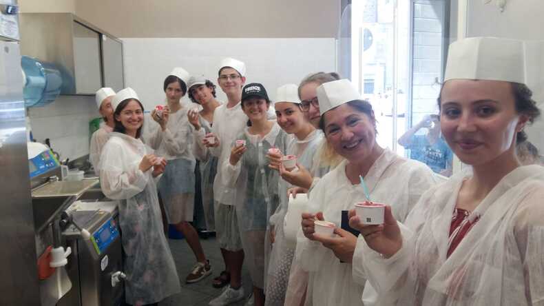 Gelato experience.