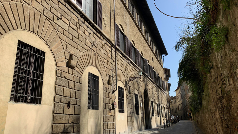 Palazzo Canigiani, the school building in Via dei Bardi
