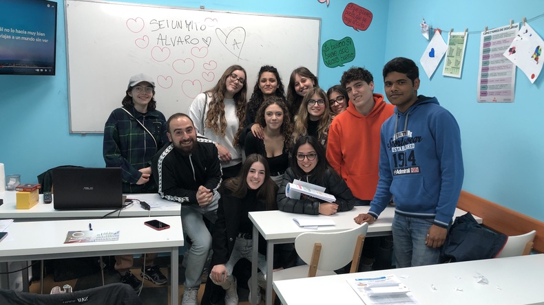 الطلاب الأسبان في  Berceo Salamanca