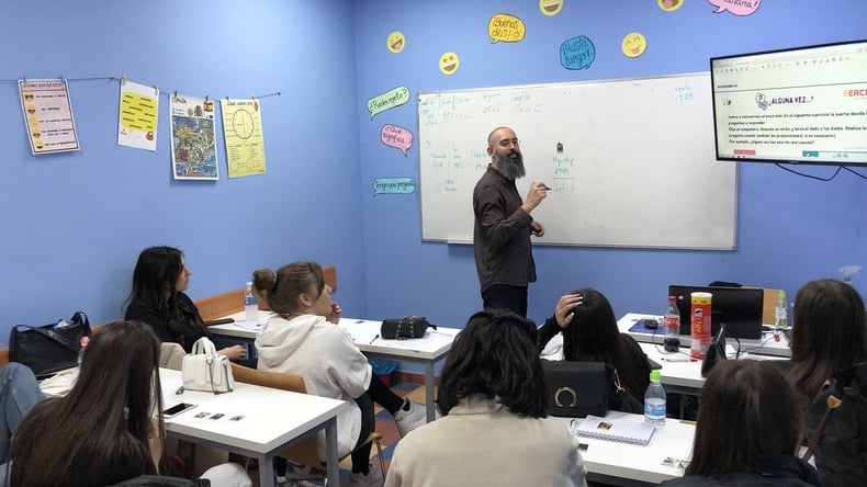 Spanish lesson Berceo Salamanca