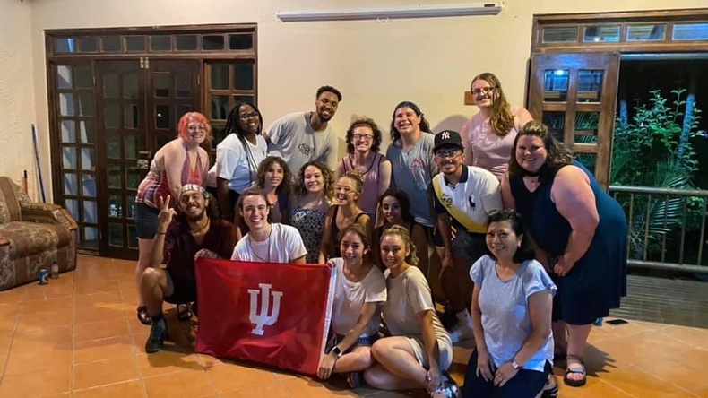 Nye studenter ved Academia de Español Nicoya