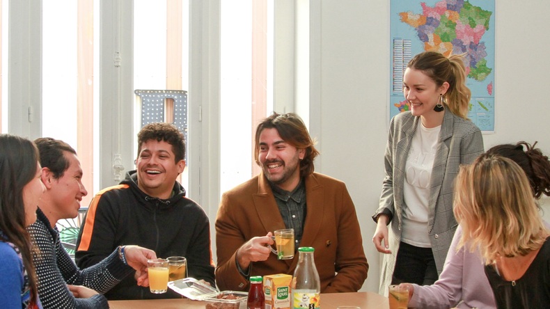 الدردشة بين الدروس