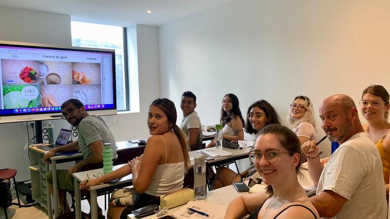 أثناء الدرس