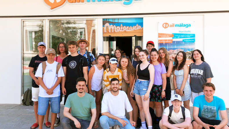 Alunos da AIL Malaga
