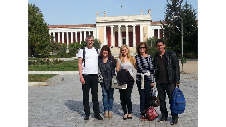 diákok kiránduláson Görögországban