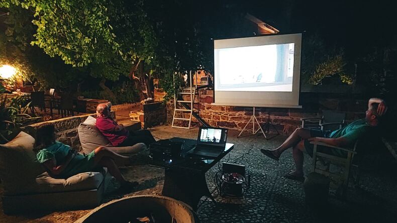 Greek movie night Chios