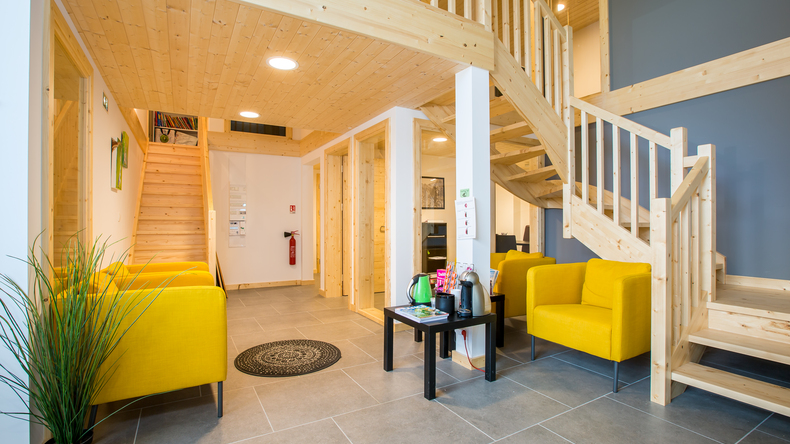 Interno della Alpine French School