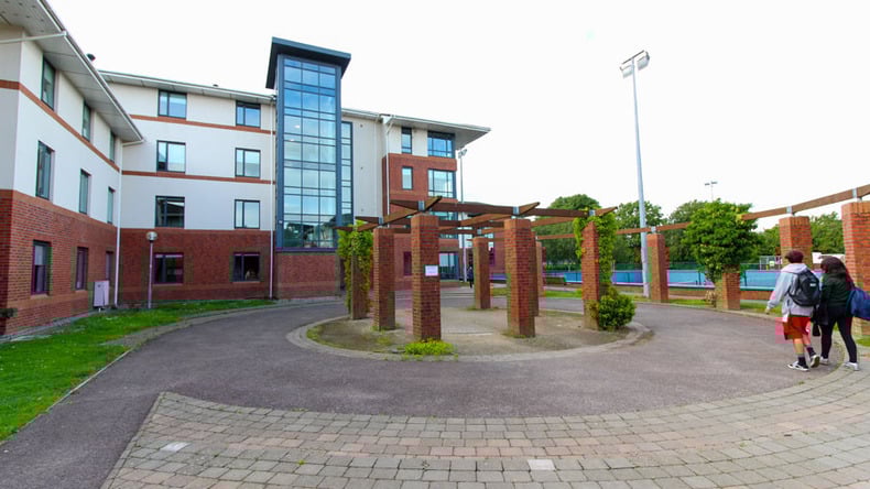Residence courtyard 