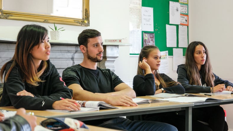 Studenti in classe