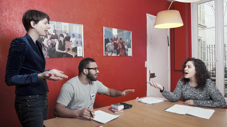 Gemensamma studier i Paris