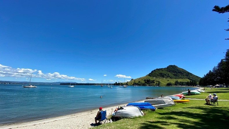 Strand i Tauranga