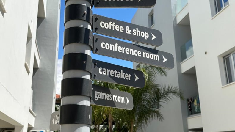 Veibeskrivelse på campus