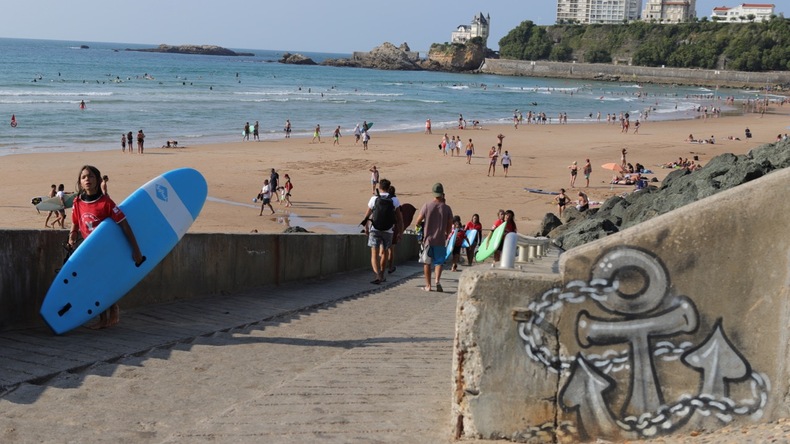 Dzień na plaży