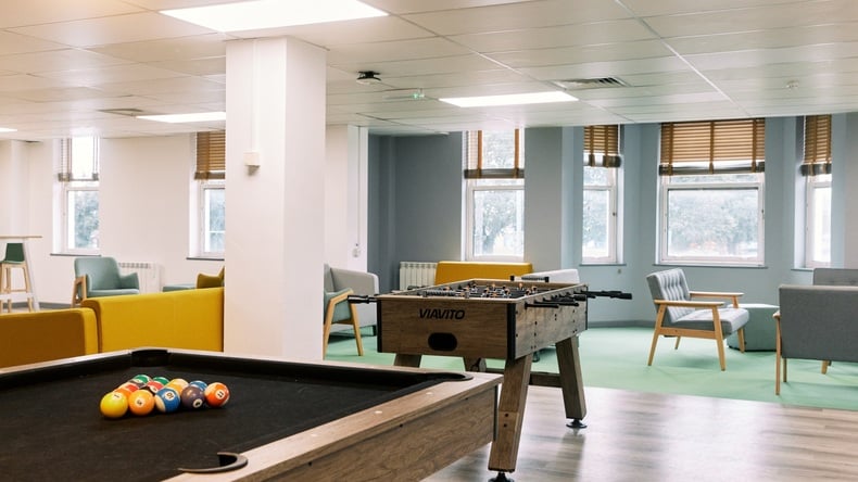 Rees Hall common area