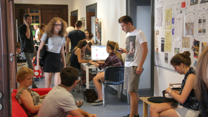 Student lounge at BWS Germanlingua
