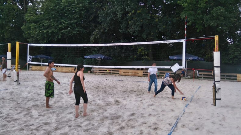 Beach volleyball 