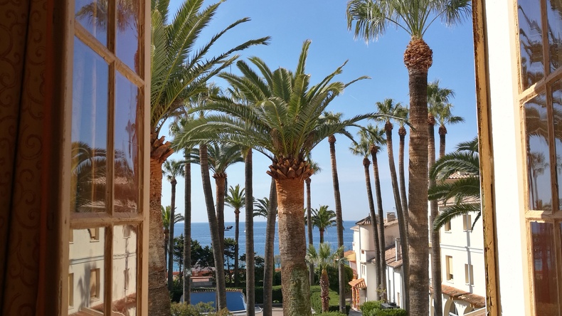 Вид из студенческой комнаты