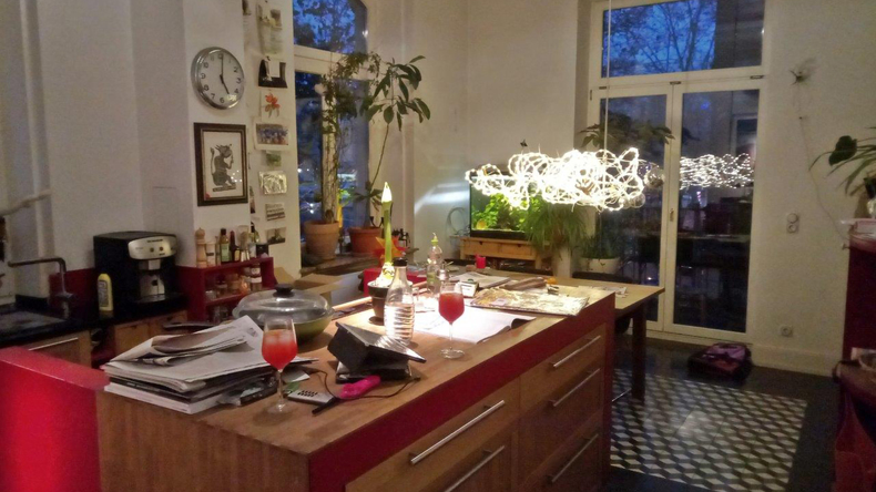 Host family kitchen