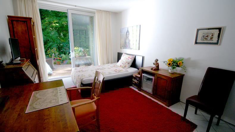 Student bedroom at host family