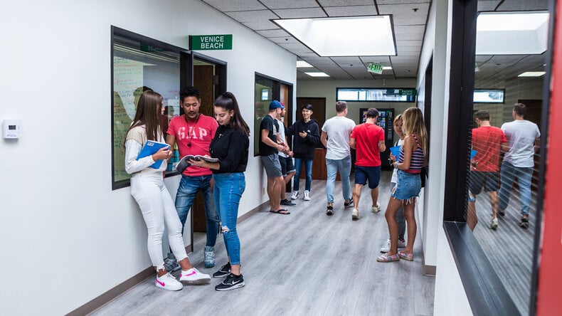 School interior 