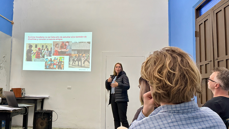 Structured Spanish learning environment in Guatemala