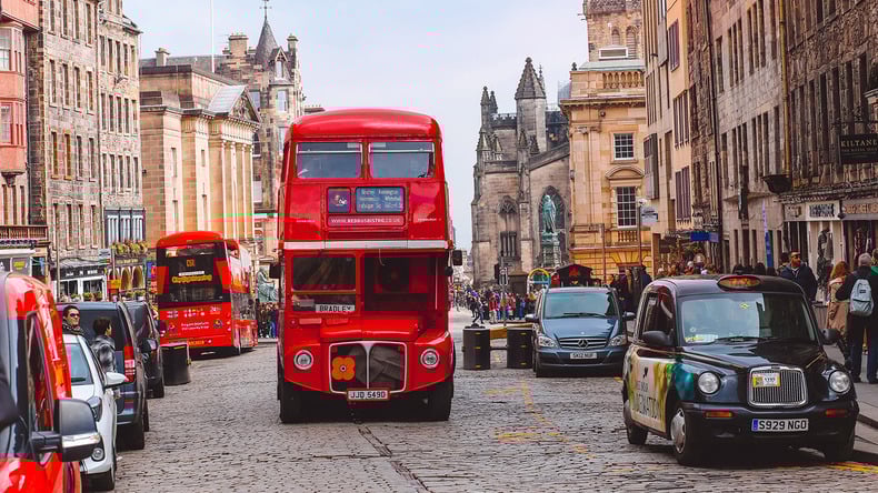 Red bus