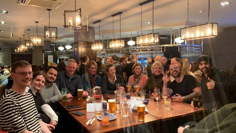Socialising 