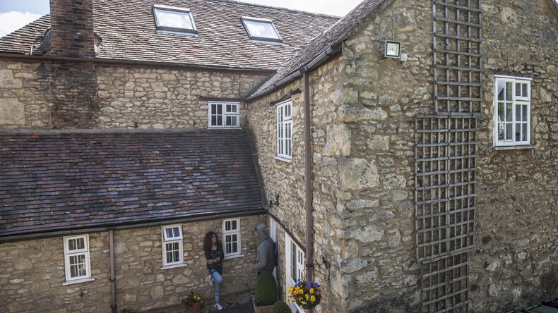 Stone building in Oxford