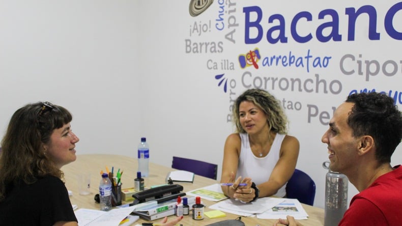 Aula em grupo