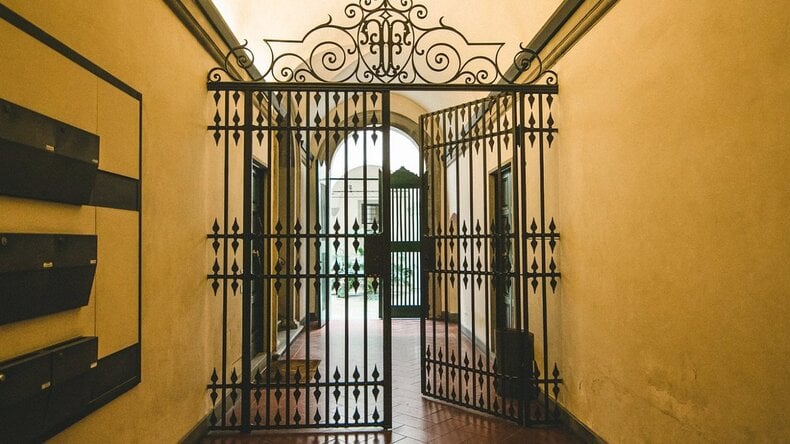 Portão de entrada
