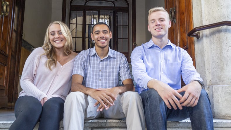 Studenten in Rome