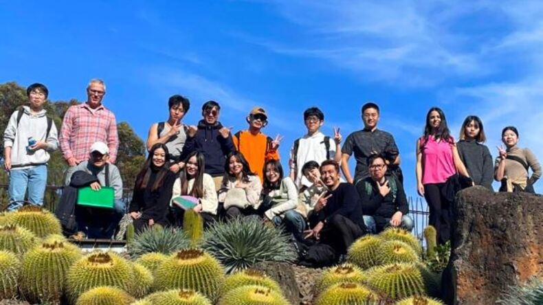 Excursión con compañeros de clase