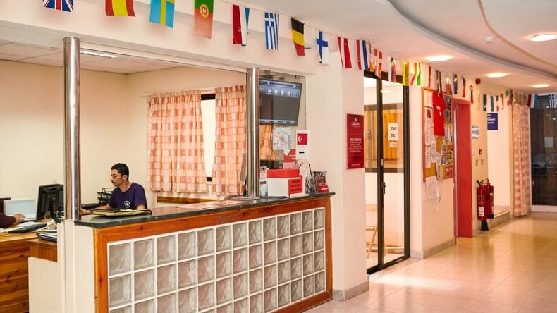 reception area