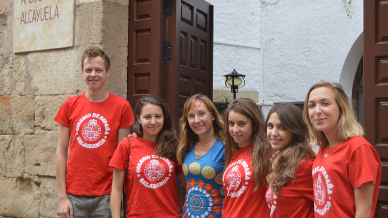 Junior group at Colegio de España