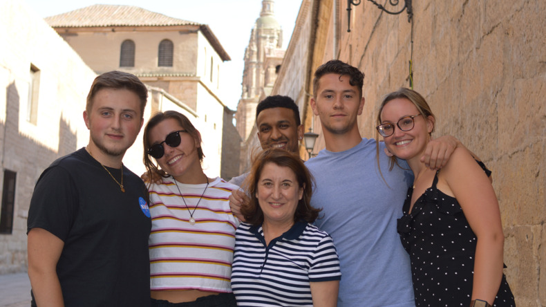 Students in Salamanca