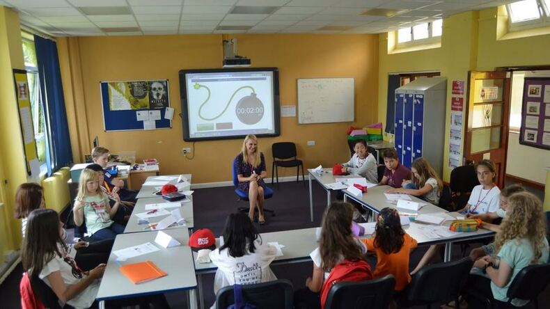 الطلاب في الفصل